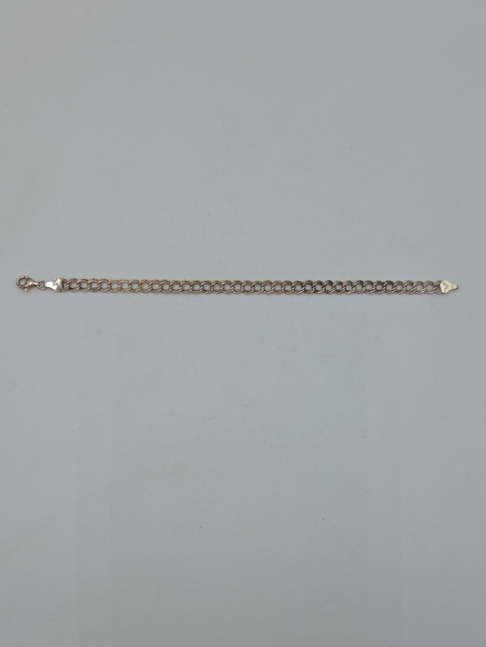 Sterling Silver Curb Chain Bracelet